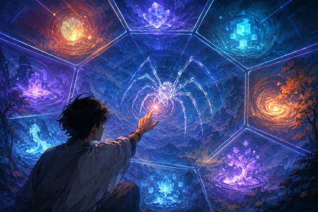 稻谷理论 · 完整封面插画