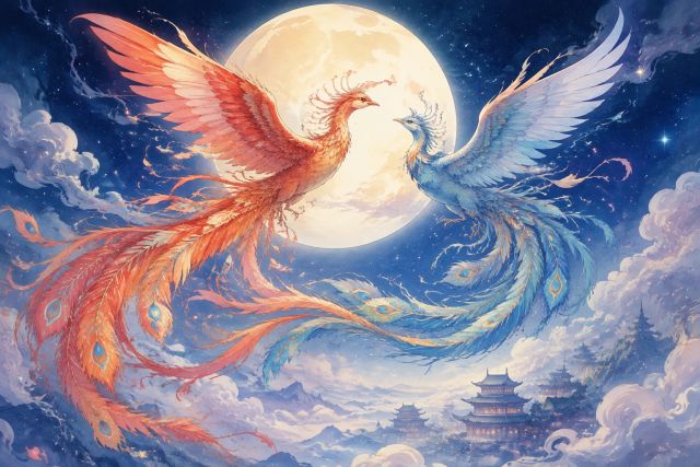 嫦娥 · 完整封面插画