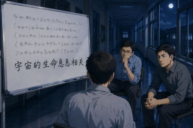 零与一的海报，醒不来的记录 · 完整封面插画