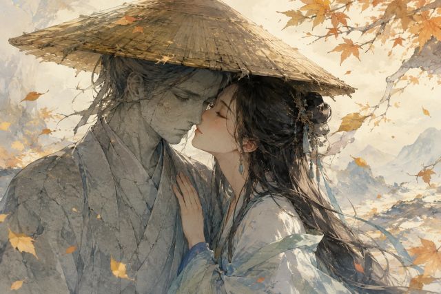 雕塑 · 完整封面插画