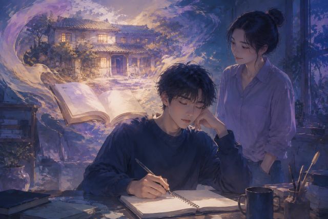 梦中梦奇缘 · 完整封面插画