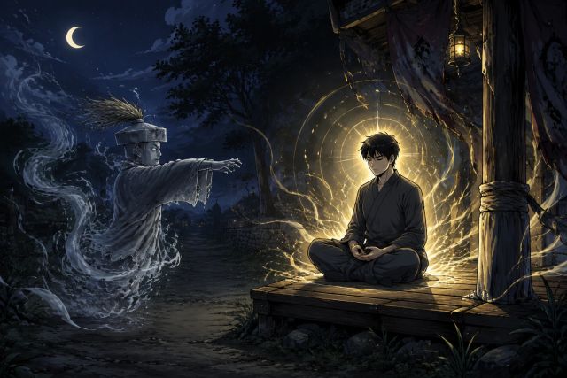 与小僵的战斗 · 完整封面插画